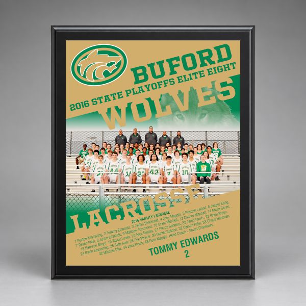 Logo and Team Photo Plaque