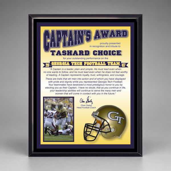 Individual Photo Only Plaque